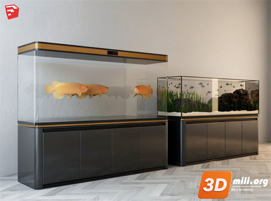Aquarium Skp Files 
